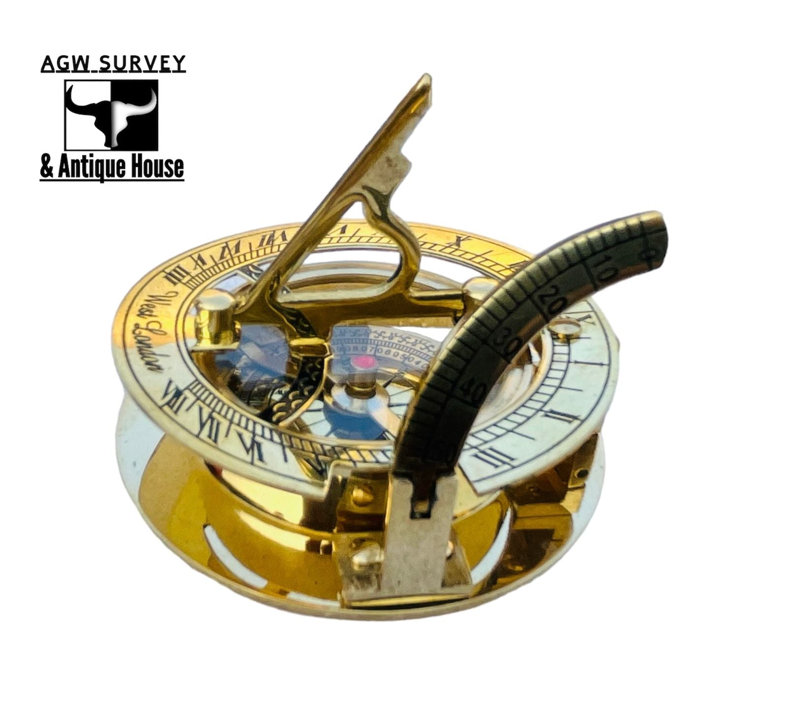 High-Precision Brass Compass – Durable Navigation Tool for Outdoor, Hiking, Camping & Map Reading